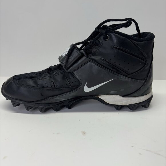 Nike Phylon Football Cleats 308384-011 Black Men’s Sz 10 Sports Outdoor Shoes - Picture 6 of 10